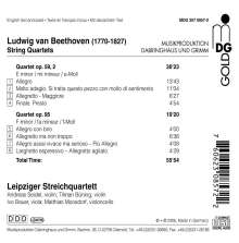 Ludwig van Beethoven (1770-1827): Streichquartette Nr.8 &amp; 11, CD