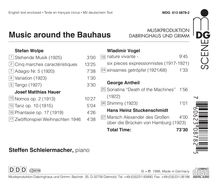 Steffen Schleiermacher - Music around the Bauhaus, CD