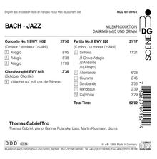 Bach-Jazz, CD