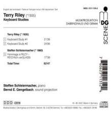Terry Riley (geb. 1935): Keyboard Studies 1 &amp; 2, CD