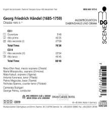 Georg Friedrich Händel (1685-1759): Oreste HWV A11 (Opernpasticcio), 2 CDs
