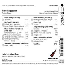 Heinrich-Albert-Duo - Prestilagoyana, CD