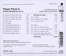 Player Piano Vol.9, CD