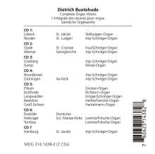 Dieterich Buxtehude (1637-1707): Sämtliche Orgelwerke, 7 CDs