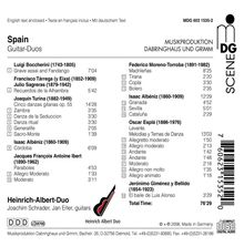 Heinrich-Albert-Duo - Spain, CD