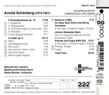 Arnold Schönberg (1874-1951): Stücke für Orchester op.16 Nr.1-5, Super Audio CD