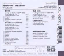 Ludwig van Beethoven (1770-1827): Streichquartett Nr.16, 1 Super Audio CD und 1 DVD