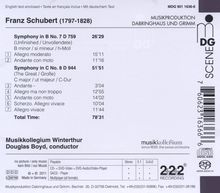 Franz Schubert (1797-1828): Symphonien Nr.8 &amp; 9, Super Audio CD