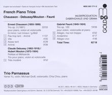 Trio Parnassus - Französische Klaviertrios, CD