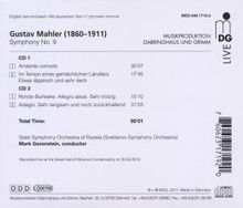 Gustav Mahler (1860-1911): Symphonie Nr.9, 2 CDs