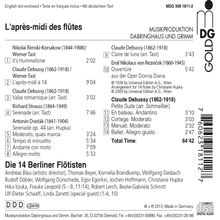Die 14 Berliner Flötisten - L'apres-midi des flutes, CD