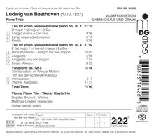 Ludwig van Beethoven (1770-1827): Klaviertrios Nr.5 &amp; 6, Super Audio CD