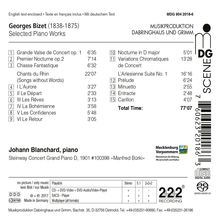 Georges Bizet (1838-1875): Klavierwerke, Super Audio CD