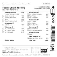 Frederic Chopin (1810-1849): Späte Klavierwerke Vol.2, Super Audio CD