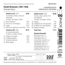 Ewald Strässer (1867-1933): Kammermusik, Super Audio CD