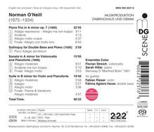 Norman O'Neill (1875-1934): Klaviertrio a-moll op.7, Super Audio CD