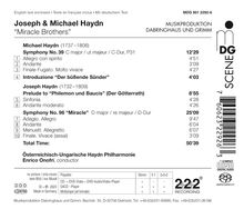 Joseph Haydn (1732-1809): Symphonie Nr.96, Super Audio CD