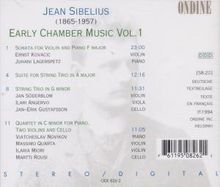 Jean Sibelius (1865-1957): Klavierquartett in c, CD