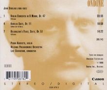 Jean Sibelius (1865-1957): Violinkonzert op.47, CD