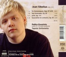 Jean Sibelius (1865-1957): Werke für Violine &amp; Orchester, Super Audio CD