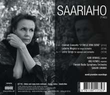 Kaija Saariaho (1952-2023): Klarinettenkonzert "D'Om Le Vrai Sens", CD