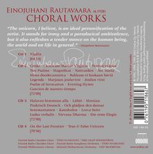 Einojuhani Rautavaara (1928-2016): Chorwerke, 4 CDs