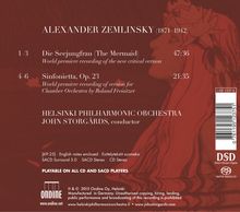 Alexander von Zemlinsky (1871-1942): Die Seejungfrau (New Critical Version), Super Audio CD