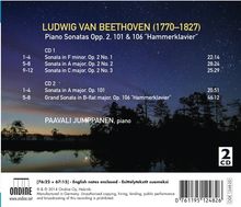 Ludwig van Beethoven (1770-1827): Klaviersonaten Nr.1-3,28,29, CD