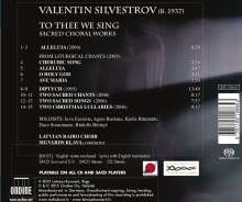 Valentin Silvestrov (geb. 1937): Geistliche Chorwerke, Super Audio CD