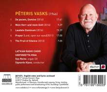 Peteris Vasks (geb. 1946): Geistliche Chorwerke "Laudate Dominum", CD