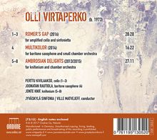 Olli Virtaperko (geb. 1973): Ambrosian Delight für Knifonium &amp; Sinfonietta, CD