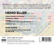 Heino Eller (1887-1970): Violinkonzert h-moll, CD