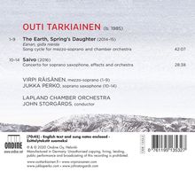 Outi Tarkiainen (geb. 1985): Liederzyklus "The Earth, Spring's Daughter", CD