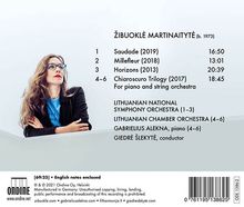 Zibuokle Martinaityte (geb. 1973): Saudade, CD