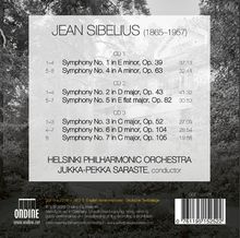Jean Sibelius (1865–1957), Symphonien 1-7. Helsinki Philharmonic Orchestra, Jukka-Pekka Saraste, conductor.