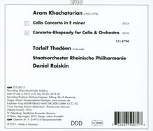 Aram Khachaturian (1903-1978): Cellokonzert e-moll, CD