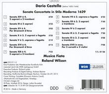 Dario Castello (1600-1658): Sonate concertate in stile moderno 1629, CD