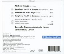 Michael Haydn (1737-1806): Symphonien Nr.13 &amp; 20, CD