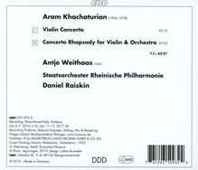 Aram Khachaturian (1903-1978): Violinkonzert, CD