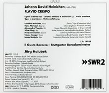 Johann David Heinichen (1683-1729): Flavio Crispo (Oper in 3 Akten), 3 CDs