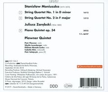 Stanislaw Moniuszko (1819-1872): Streichquartette Nr.1 &amp; 2, CD