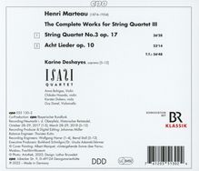 Henri Marteau (1874-1934): Sämtliche Werke für Streichquartett Vol.3, CD