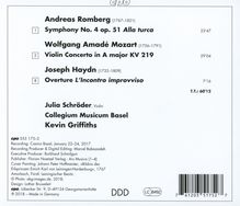 Andreas Romberg (1767-1821): Symphonie Nr.4 op.51 "Alla Turca", CD