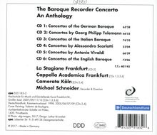 Michael Schneider - The Baroque Recorder Concerto (An Anthology), 6 CDs