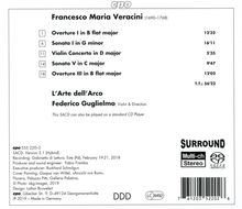 Francesco Maria Veracini (1690-1768): Ouvertüren &amp; Concerti Vol.2, Super Audio CD