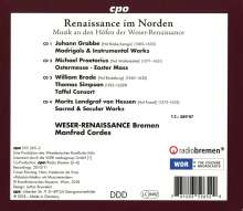 Renaissance im Norden - Musik an den Höfen der Weserrenaissance, 4 CDs