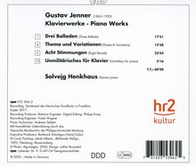 Gustav Jenner (1865-1920): Klavierwerke, CD