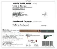 Johann Adolph Hasse (1699-1783): Enea in Caonia (Oper in 2 Akten), 2 CDs
