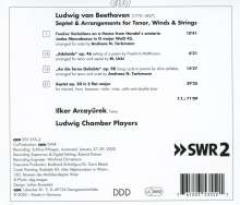 Ludwig van Beethoven (1770-1827): Lied-Transkriptionen für Tenor, Bläser &amp; Streicher, CD