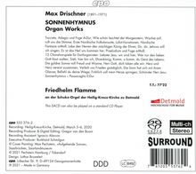 Max Drischner (1891-1971): Orgelwerke "Sonnenhymnus", Super Audio CD